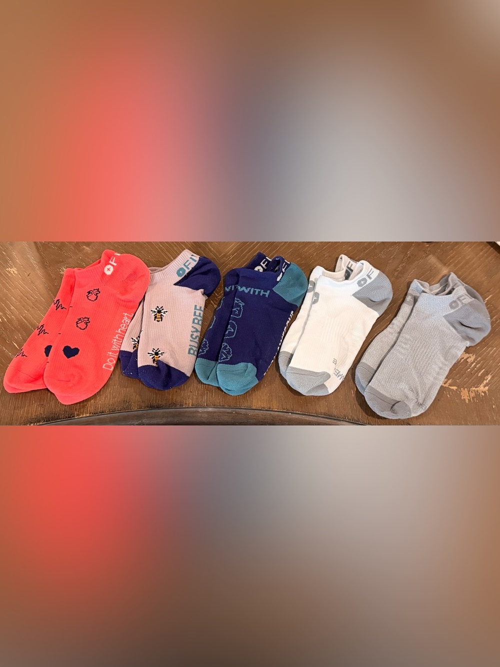 FIGS ANKLE SOCKS (5 pairs)